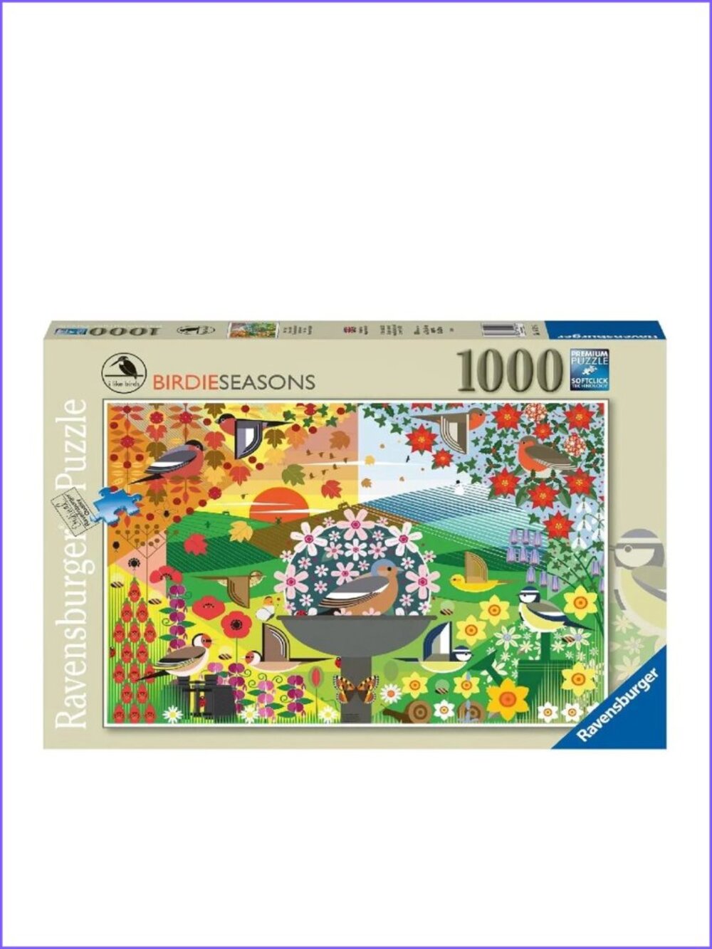 Ravensburger 1000pcs Adult Puzzle- I Like Birds New In Box